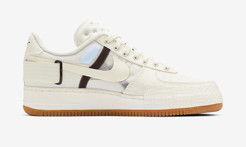 ナイキ エア フォース 1 ロー タイプ “セイル/アースブラウン” (NIKE AIR FORCE 1 LOW TYPE “Sail/Earth Brown”) [CJ1281-100]