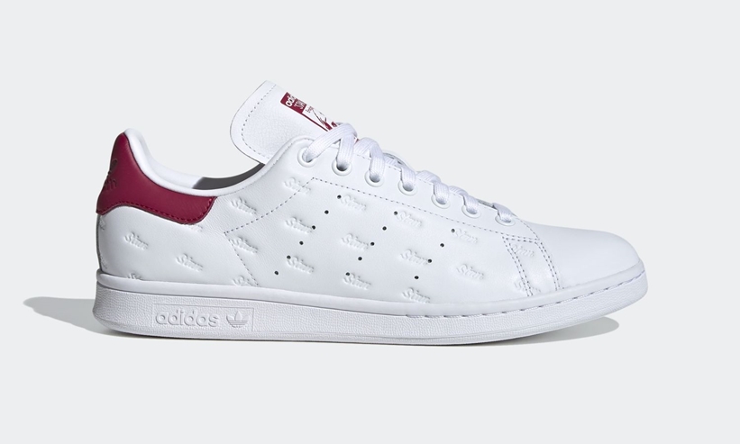 「Stan」「Smith」の刻印をアッパー全体に施したアディダス オリジナルス スタンスミスが4/30発売 (adidas Originals STAN SMITH) [EF5005,5008,5009]