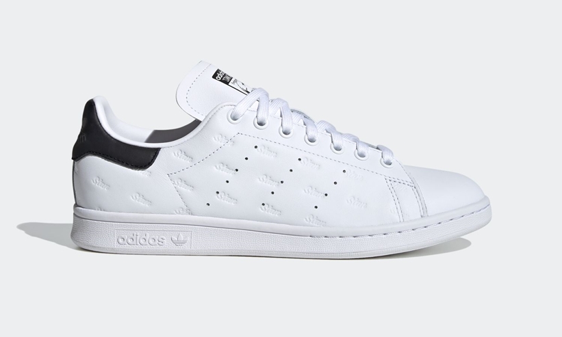 「Stan」「Smith」の刻印をアッパー全体に施したアディダス オリジナルス スタンスミスが4/30発売 (adidas Originals STAN SMITH) [EF5005,5008,5009]