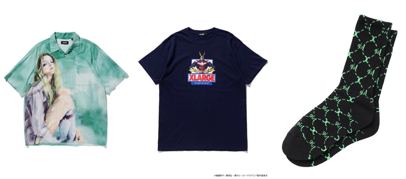 【僕のヒーローアカデミア コラボ】XLARGE/X-girl レギュラーアイテムが5/1、5/2発売 (エクストララージ エックスガール)