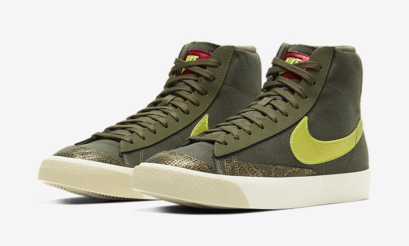 ナイキ ウィメンズ ブレーザー ミッド 77 “スネーク” "ミディアムオリーブ" (NIKE WMNS BLAZER MID 77 “Snake” "Medium Olive") [CZ0462-200]