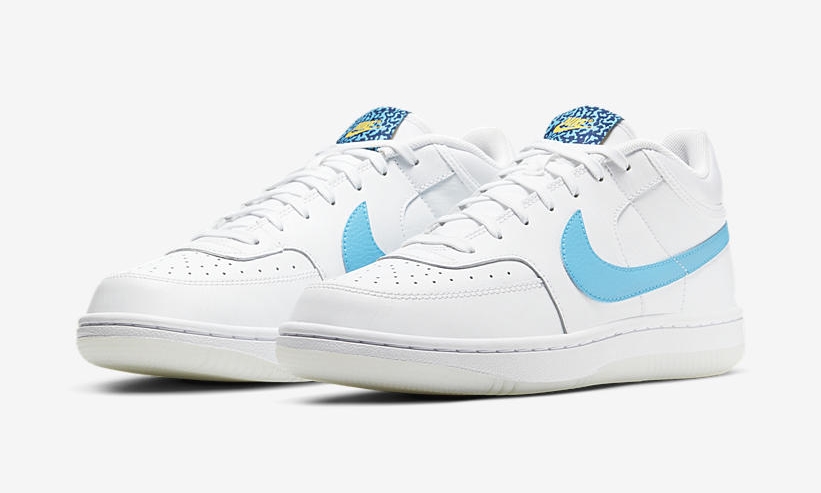 ナイキ スカイ フォース 3/4 “ホワイト/ブルーフューリー/ユニバーシティゴールド” (NIKE SKY FORCE 3/4 “White/Blue Fury/Universary Gold”) [CT8448-101]