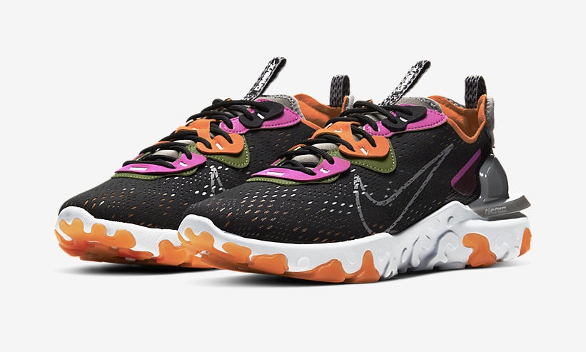 ナイキ リアクト ビジョン “ブラック/ピンク/オレンジ” (NIKE REACT VISION “Black/Pink/Orange”) [CD4373-003]