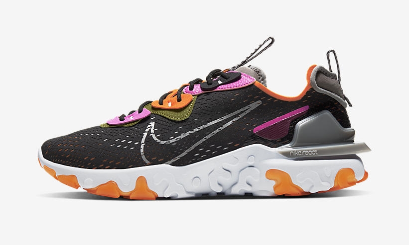 ナイキ リアクト ビジョン “ブラック/ピンク/オレンジ” (NIKE REACT VISION “Black/Pink/Orange”) [CD4373-003]