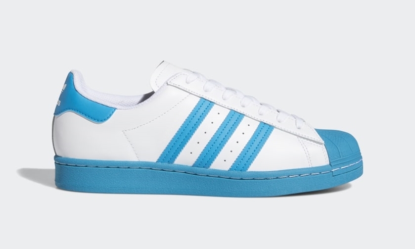 5/15発売！フレッシュなブルーカラーが鮮やかなアディダス オリジナルス スーパースター (adidas Originals SUPERSTAR “Cloud White/Bold Aqua”) [FY2756]