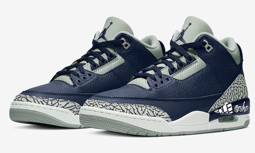 【国内 3/20 発売】ナイキ エア ジョーダン 3 “ミッドナイトネイビー” (NIKE AIR JORDAN 3 “Midnight Navy”) [CT8532-401]