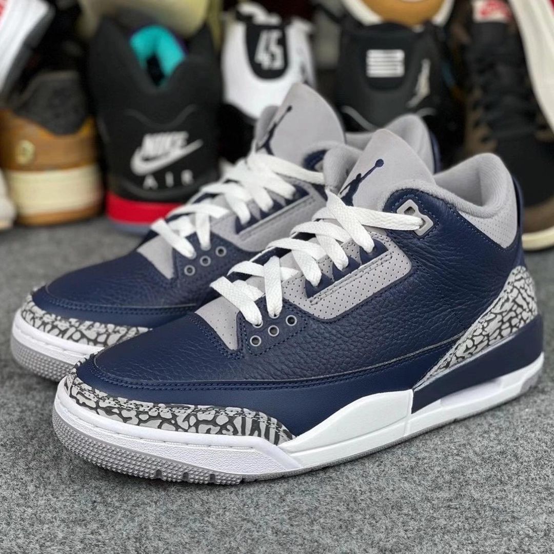 【国内 3/20 発売】ナイキ エア ジョーダン 3 “ミッドナイトネイビー” (NIKE AIR JORDAN 3 “Midnight Navy”) [CT8532-401]