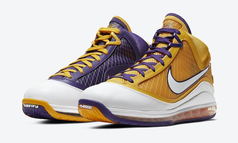 5/16発売！ナイキ レブロン 7 "レイカーズ/メディアデイ” (NIKE LEBRON 7 "Lakers/Media Day”) [CW2300-500]