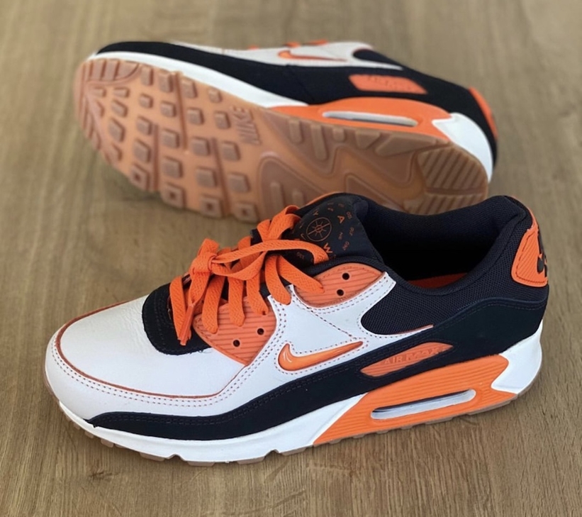 6/6発売！ナイキ エア マックス 90 “ホーム & アウェイ” “ホワイト/オレンジ” (NIKE AIR MAX 90 “Home & Away” “White/Orange”) [CJ0611-100]