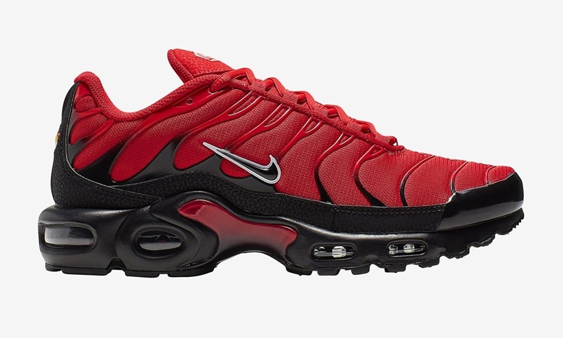 ナイキ エア マックス プラス “ユニバーシティレッド/ブラック/ホワイト” (NIKE AIR MAX PLUS “University Red/Black/White”) [552630-603]