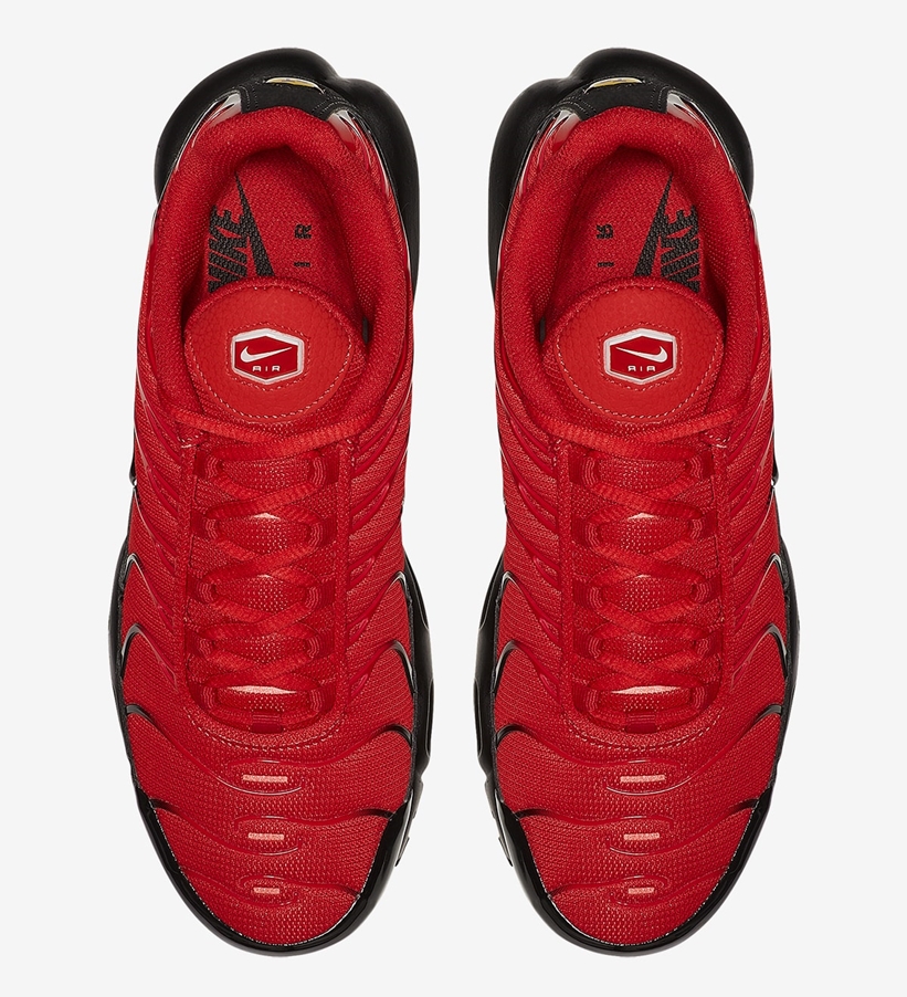 ナイキ エア マックス プラス “ユニバーシティレッド/ブラック/ホワイト” (NIKE AIR MAX PLUS “University Red/Black/White”) [552630-603]