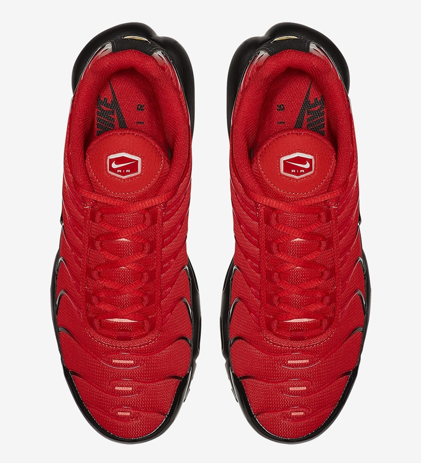 ナイキ エア マックス プラス “ユニバーシティレッド/ブラック/ホワイト” (NIKE AIR MAX PLUS “University Red/Black/White”) [552630-603]