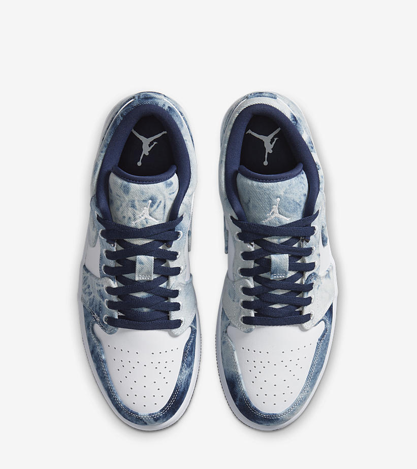 2024年 夏 リストック予定！ナイキ エア ジョーダン 1 ロー “ウォッシュドデニム” (NIKE AIR JORDAN 1 LOW “Washed Denim”) [CZ8455-100]