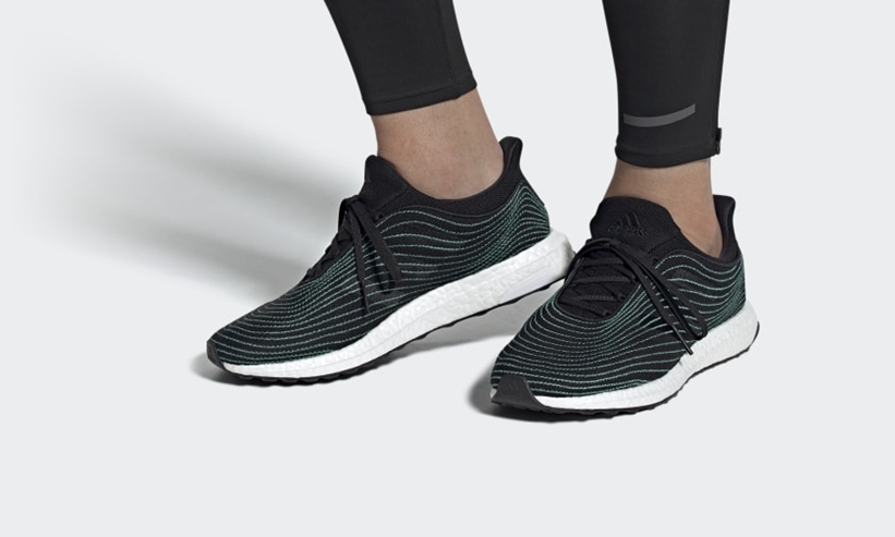 6/8発売！Parley for the Oceans × adidas ULTRA BOOST DNA “Core Black/Blue Spirit” (パーレイ・フォー・ジ・オーシャンズ アディダス ウルトラ ブースト DNA “コアブラック/ブルースピリット”) [EH1184]