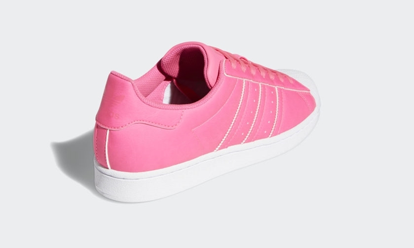 ネオンカラーが輝るアディダス オリジナルス スーパースター “ソーラーピンク/ソーラーイエロー” (adidas Originals SUPERSTAR “Solar Pink/Solar Yellow”) [FY2743,2744]