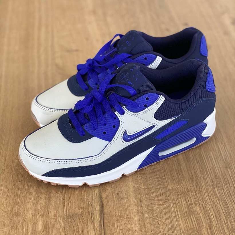 6/6発売！ナイキ エア マックス 90 “ホーム & アウェイ” “ホワイト/ブルー” (NIKE AIR MAX 90 “Home & Away” “White/Blue”) [CJ0611-102]