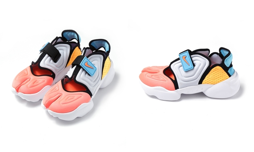 5/12発売！ナイキ ウィメンズ エア アクア リフト “グレー/オレンジ/イエロー” (NIKE WMNS AIR AQUA RIFT “Grey/Orange/Yellow”) [CW7164-002]