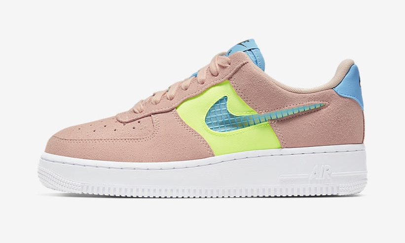 ナイキ ウィメンズ エア フォース 1 07 ロー ”ウォッシュドコーラル/オラクルアクア” (NIKE WMNS AIR FORCE 1 07 LOW “Washed Coral/Oracle Aqua”) [CW5592-600]