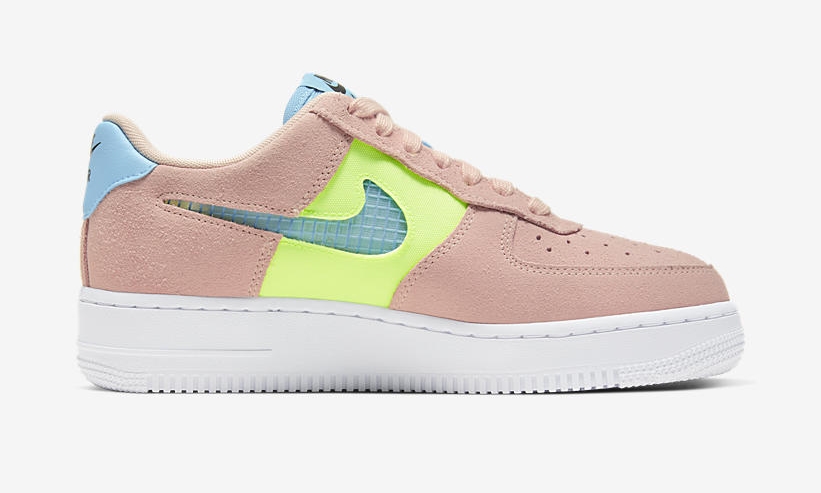 ナイキ ウィメンズ エア フォース 1 07 ロー ”ウォッシュドコーラル/オラクルアクア” (NIKE WMNS AIR FORCE 1 07 LOW “Washed Coral/Oracle Aqua”) [CW5592-600]