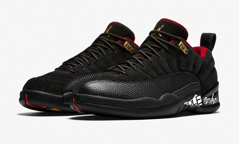 2021年初旬発売予定！ナイキ エア ジョーダン 12 ロー SE “ブラック/バーシティレッド” (NIKE AIR JORDAN 12 LOW SE “Black/Varsity Red”) [DC1059-001]