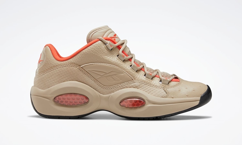 5/8発売！REEBOK QUESTION MID “Modern Beige/Vivid Orange” (リーボック クエスチョン ミッド “モダンベージュ/ビビッドピンク”) [EF3151]