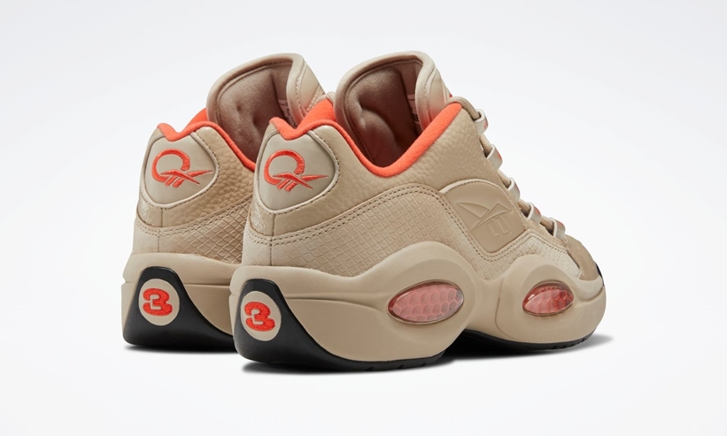 5/8発売！REEBOK QUESTION MID “Modern Beige/Vivid Orange” (リーボック クエスチョン ミッド “モダンベージュ/ビビッドピンク”) [EF3151]