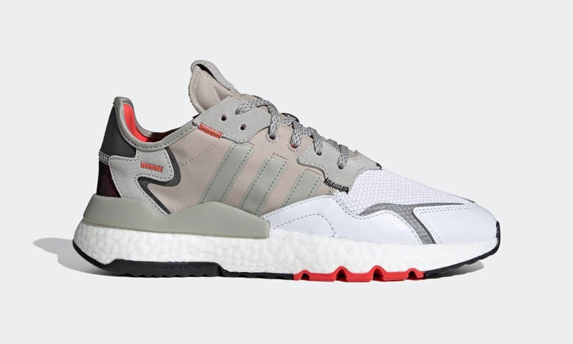 5/7発売！リフレクターを備えた adidas Originals NITE JOGGER “Metal Grey/Cloud White” (アディダス オリジナルス ナイトジョガー “グレー/ホワイト”) [EF5409]