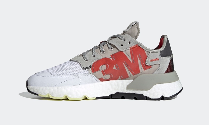 5/7発売！リフレクターを備えた adidas Originals NITE JOGGER “Metal Grey/Cloud White” (アディダス オリジナルス ナイトジョガー “グレー/ホワイト”) [EF5409]