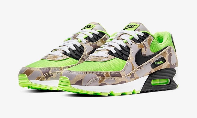 5/23発売！ナイキ エア マックス 90 “ダックカモ/ゴーストグリーン/ブラック” (NIKE AIR MAX 90 “Duck Camo/Ghost Green/Black”) [CW4039-300]