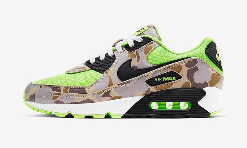 5/23発売！ナイキ エア マックス 90 “ダックカモ/ゴーストグリーン/ブラック” (NIKE AIR MAX 90 “Duck Camo/Ghost Green/Black”) [CW4039-300]