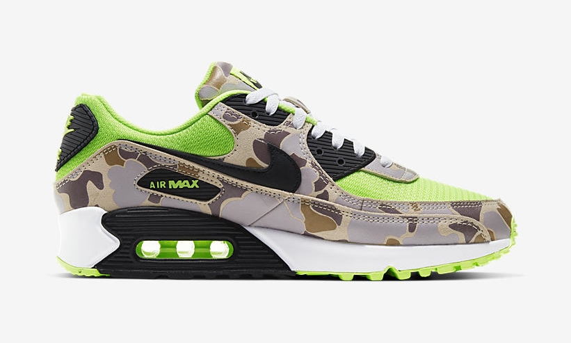 5/23発売！ナイキ エア マックス 90 “ダックカモ/ゴーストグリーン/ブラック” (NIKE AIR MAX 90 “Duck Camo/Ghost Green/Black”) [CW4039-300]