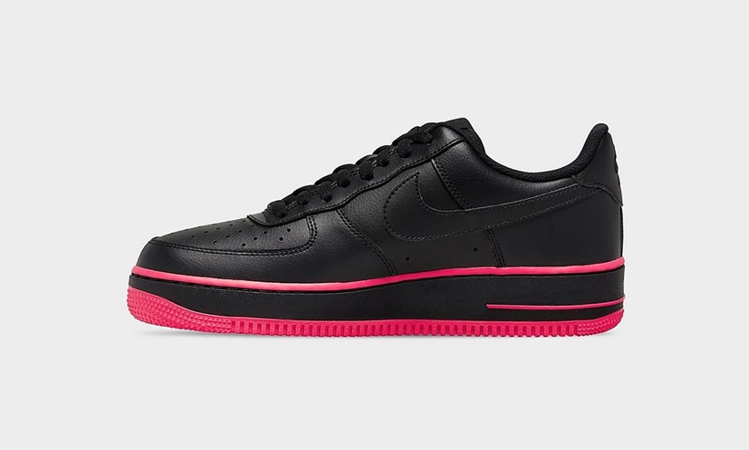 ナイキ エア フォース 1 07 ロー 3 “ブラック/レーザークリムゾン” (NIKE AIR FORCE 1 07 LOW 3 “Black/Laser Crimson”) [CJ1393-002]