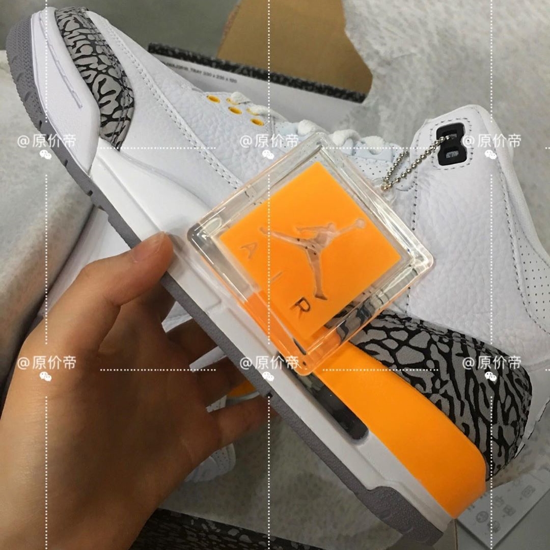 8/22発売予定！ナイキ ウィメンズ エア ジョーダン 3 レトロ “ホワイト/レーザーオレンジ” (NIKE WMNS AIR JORDAN 3 RETRO “White/Laser Orange”) [CK9246-108]