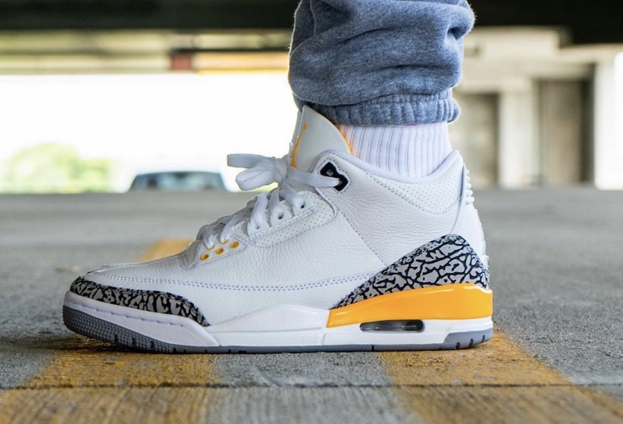 8/22発売予定！ナイキ ウィメンズ エア ジョーダン 3 レトロ “ホワイト/レーザーオレンジ” (NIKE WMNS AIR JORDAN 3 RETRO “White/Laser Orange”) [CK9246-108]