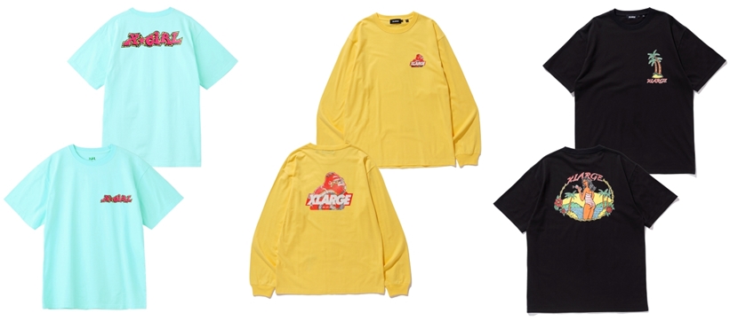 XLARGE/X-girl レギュラーアイテムが5/8発売 (エクストララージ エックスガール)