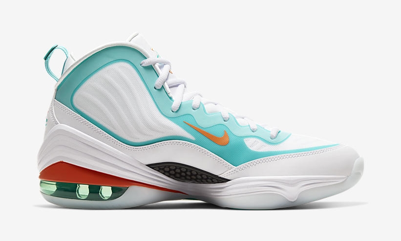 ナイキ エア ペニー 5 “ホワイト/オラクルアクア/アルファオレンジ” (NIKE AIR PENNY 5 “White/Oracle Aqua/Alpha Orange”) [CJ5396-100]