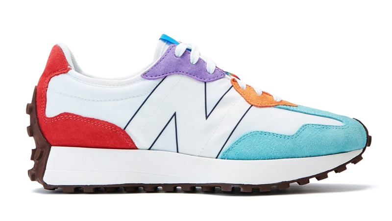 LGBT「PRIDE」を祝うNew Balance “Pride Pack”からマルチカラーの「MS327 PRD」が5/10発売 (ニューバランス)