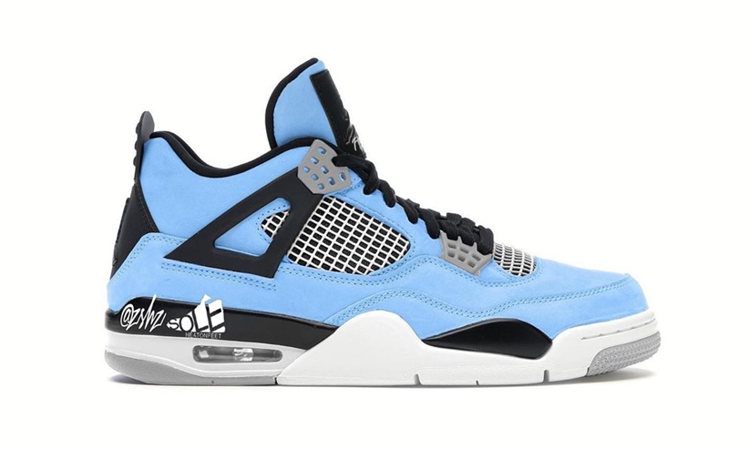 【国内 4/28 発売】ナイキ エア ジョーダン 4 “ユニバーシティブルー/テックグレー” (NIKE AIR JORDAN 4 “University Blue/Tech Grey”) [CT8527-400]