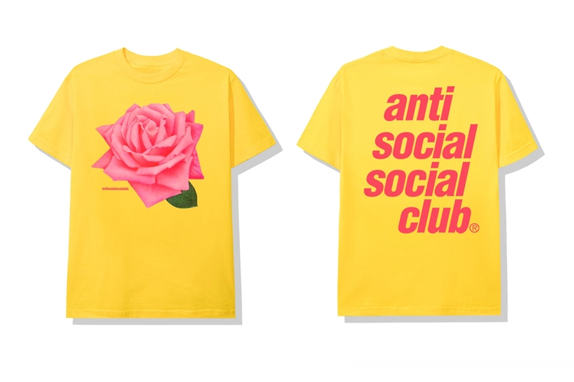 【MEMBERS ONLY EXCLUSIVE】Anti Social Social Club “Underglow Yellow Tee” (アンチ ソーシャル ソーシャル クラブ)