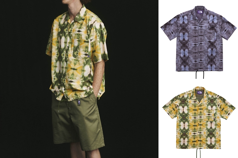 THE NORTH FACE PURPLE LABEL 2020 S/S “Tie Dye Print H/S Shirt” (ザ・ノース・フェイス パープルレーベル 2020年 春夏) [NT3018N]