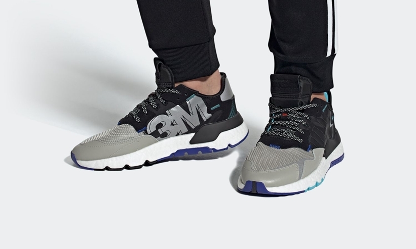 5/12発売！リフレクターを備えた adidas Originals NITE JOGGER “Core ...