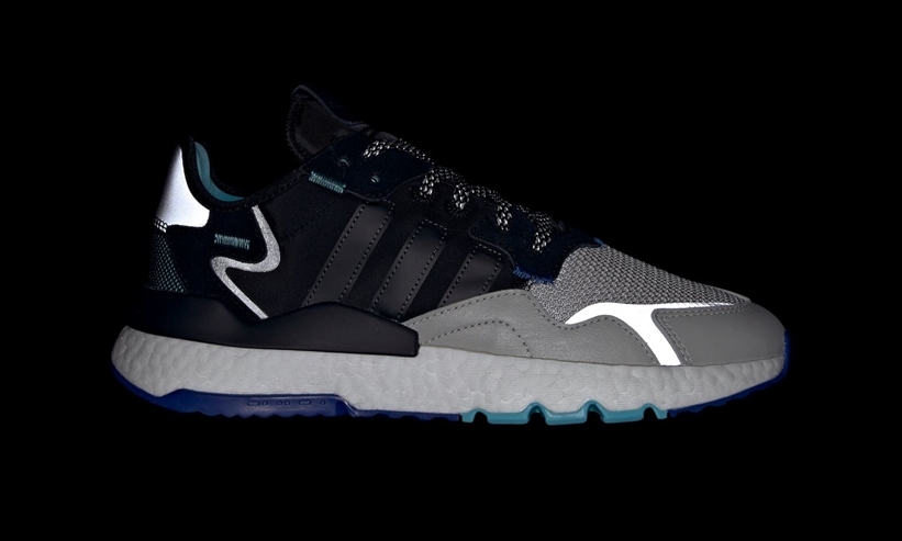 5/12発売！リフレクターを備えた adidas Originals NITE JOGGER “Core Black/Metal Grey” (アディダス オリジナルス ナイトジョガー “ブラック/メタルグレー”) [EF5408]