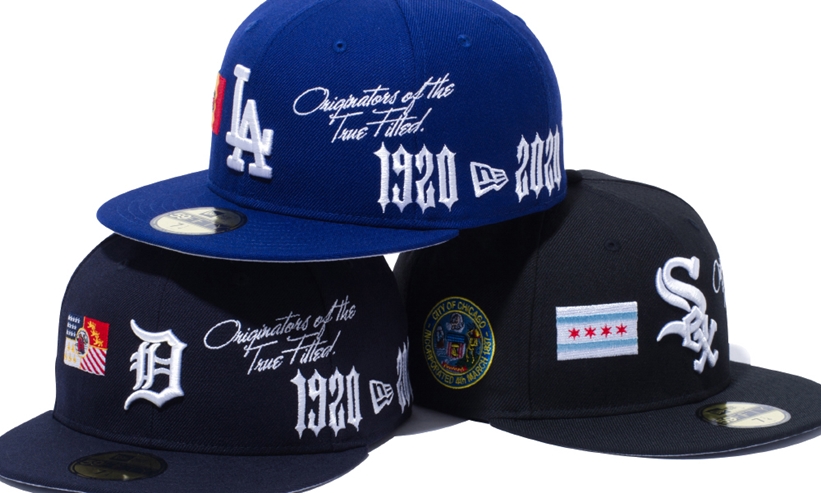 New Era 100周年記念シリーズ！ドジャースのロゴとロサンゼルス市旗をレイアウトした「59FIFTY New Era 1920-2020」が発売 (ニューエラ)