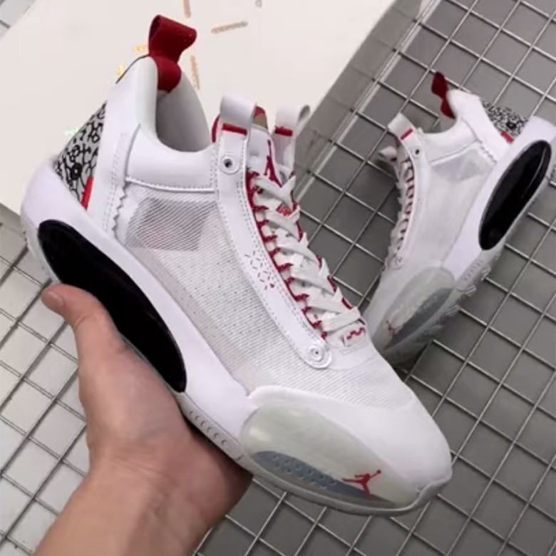 ナイキ エア ジョーダン 34 ロー “ホワイト/セメント” (NIKE AIR JORDAN XXX4 LOW “White Cement”) [CZ7747-101]