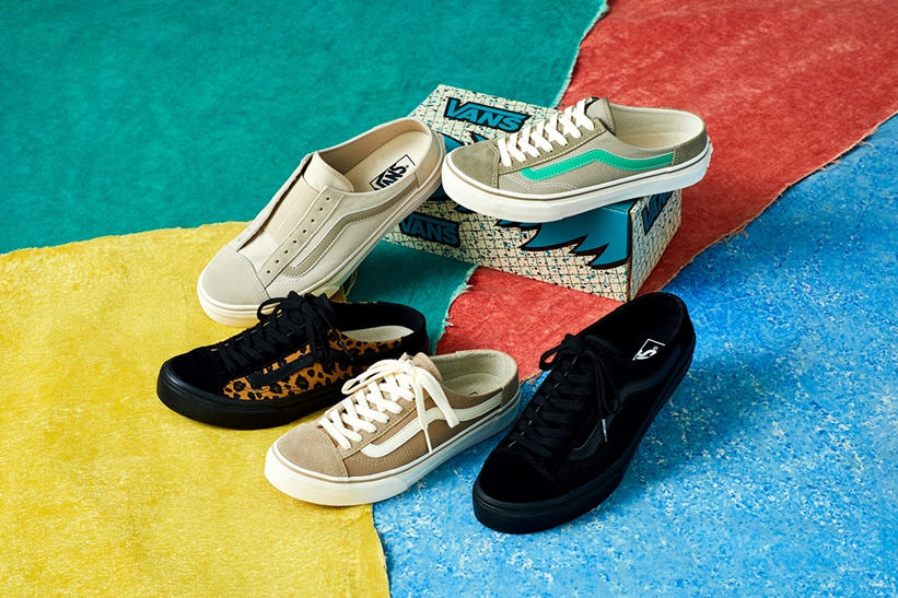 VANS STYLE36がベースモデルのミュールタイプスニーカーがBILLY’S/アーバン/フリークス等のShop別注カラーを纏って登場 (バンズ)