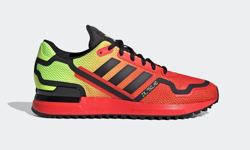 5/14発売！adidas Originals ZX 750 HD “Glory Red/Black/Shock Yellow” (アディダス ゼットエックス 750 HD “グローリーレッド/コアブラック/ショックイエロー”) [FV8489]