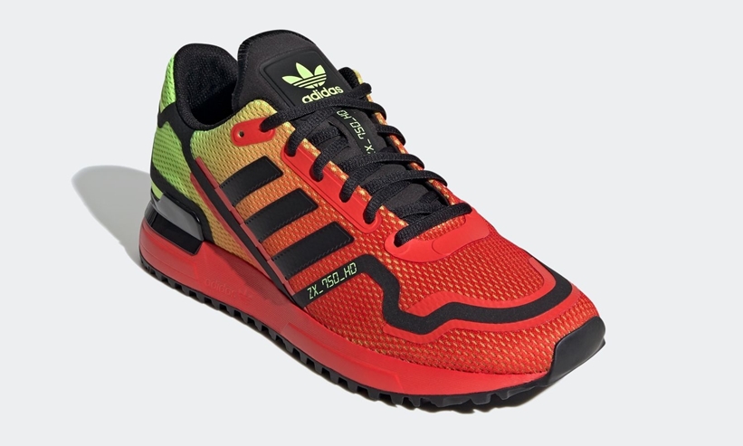 5/14発売！adidas Originals ZX 750 HD “Glory Red/Black/Shock Yellow” (アディダス ゼットエックス 750 HD “グローリーレッド/コアブラック/ショックイエロー”) [FV8489]