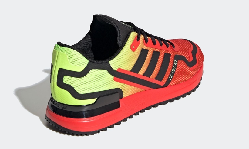 5/14発売！adidas Originals ZX 750 HD “Glory Red/Black/Shock Yellow” (アディダス ゼットエックス 750 HD “グローリーレッド/コアブラック/ショックイエロー”) [FV8489]