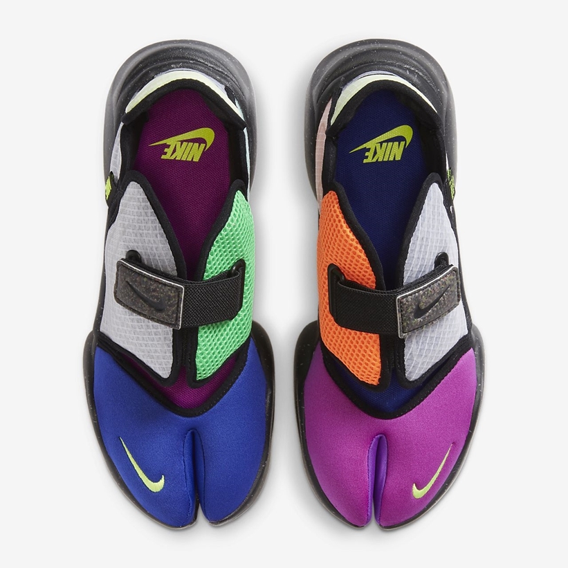 ナイキ ウィメンズ エア アクア リフト “ブラック/コンコルド/グリーンスパーク/ボルト” (NIKE WMNS AIR AQUA RIFT “Black/Concorde/Green Spark/Volt”) [CW5876-074]