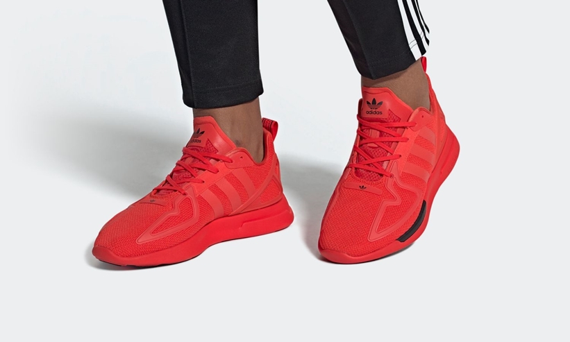 5/14発売！adidas Originals ZX 2K FLUX “Hi Res Red/Black” (アディダス ゼットエックス 2K フラックス “ハイレゾレッド/ブラック”) [FV8478]